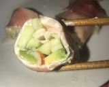 Foto del paso 5 de la receta Rollitos de Jamón (falso sushi)