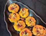 A picture of step 3 of Leftover poha and barley flour tikki.