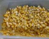 Foto langkah ke 2 dari resep Brownis Jagung Coklat Keju (No Oven).