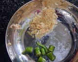 A picture of step 4 of Khatti Mitthi Tuver Dal.