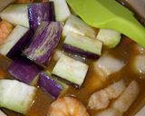 Hình bước làm 3 của món Mắm Linh Kho Tôm Thịt