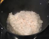 A picture of step 1 of Kielbasa and Rice.