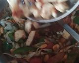 A picture of step 8 of Paneer Jalfrezi with Aloo Kulcha.