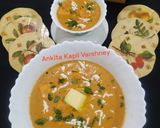 A picture of step 5 of Paneer Butter Masala.