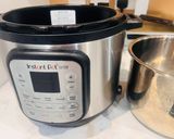 A picture of step 3 of Instant Pot Meal Recipe in 15 Minutes🤘~Quick Rice with Pink Sauce😋.