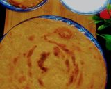 A picture of step 7 of Simple paratha.