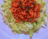 A picture of step 3 of Pasta jallof onion sauce.