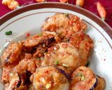 Foto langkah ke 5 dari resep Terong Raos kriuk pedas.