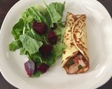 Foto del paso 4 de la receta: Panqueque “light” relleno de atún