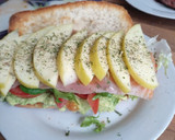 Foto del paso 6 de la receta: Sándwich de salmón y manzana