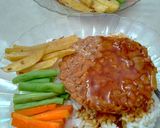 Foto langkah ke 4 dari resep Steak Tempe Saus BBQ.