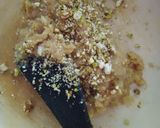 A picture of step 4 of BREAD BURFI ♥️.