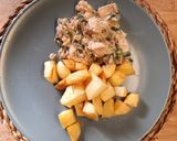 Foto del paso 6 de la receta: Pechuga de pollo con patatas