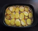 A picture of step 5 of Potato Moussaka.