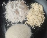 મિક્સ લોટનો શીરો (Mix Flour Sheera Recipe In Gujarati) રેસીપી સ્ટેપ1ફોટો
