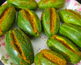 अचारी भरवां परवल - सफर के लिए बेस्ट (Pointed gourd stuffed with pickle masala- best for travelling) रेसिपी चरण 5 फोटो