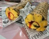 Foto langkah ke 5 dari resep Bolu gulung Vanila filling selai.