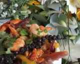 Une image de l'étape 3 de Nouilles de riz noir crevettes. Young Black pepper.