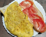Foto del paso 3 de la receta: Tortilla francesa de atún en bocadillo