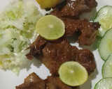 A picture of step 9 of Pan grill lamb in lemon marinade.