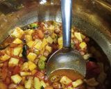 A picture of step 4 of Bhagar khichadi.