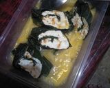 Foto langkah ke 3 dari resep Rolade Tahu Daun Singkong.