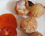 Foto langkah ke 8 dari resep Quickmelt cheese potato ball with bacon.