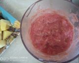 A picture of step 2 of Aloo bengan.