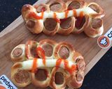 Foto langkah ke 15 dari resep Sausage-Ppang 소세지빵.