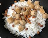 A picture of step 4 of Soya Chunks Pulihora / Fried Rice.