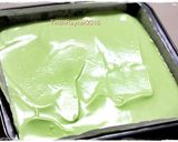 Foto langkah ke 3 dari resep PANDAN OGURA CAKE with POPPYSEEDS The Best Ogura Ever (improve).