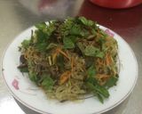 Hình bước làm 7 của món Miến sào thập cẩm