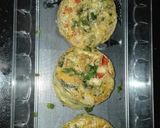 A picture of step 10 of Chicken Cheese Egg Muffins 😋.