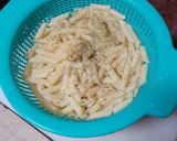 Foto del paso 2 de la receta: Penne (pasta) con cebolla sofrita y paté al horno