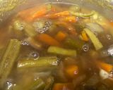 A picture of step 5 of Kerala style Mix veg sambar.