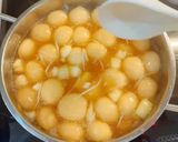 Hình bước làm 4 của món Chè Mochi Sắn Dẻo Phô Mai
