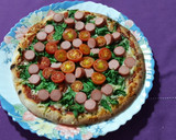 Foto del paso 5 de la receta: Pizza con sabor alemán
