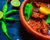 A picture of step 5 of Mutton Achari!.