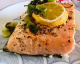 Foto del paso 6 de la receta: Salmón al horno con un toque de limón!