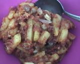 Foto langkah ke 5 dari resep Kentang + Saus Kornet.