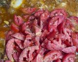 A picture of step 3 of Dhuwan chicken biryani.