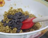 A picture of step 7 of Sticky chocolate chip and ginger cookies.
