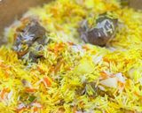 صورة لخطوة 5 من وصفة رز قابلي لحم