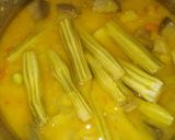 A picture of step 1 of Moong dal Dalma.