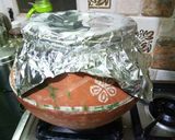 A picture of step 4 of Handi Veg Biryani.