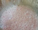 A picture of step 2 of Strawberry 🍓 milkshake.