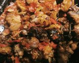 Foto langkah ke 6 dari resep Ayam goreng jengkol+cabe balado.