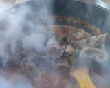 A picture of step 6 of Okra soup.