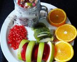 A picture of step 4 of Overnight Oats Smoothie.