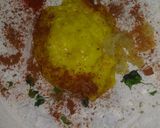 A picture of step 2 of Dal thepla.